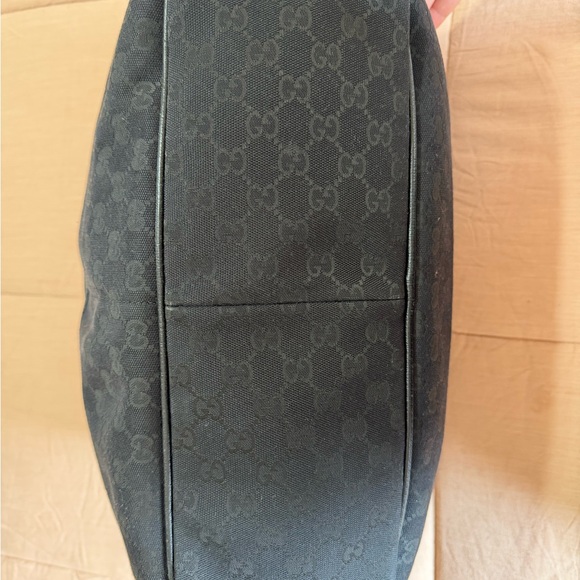 Gucci GG Black Monogram Diaper Bag with Shoulder Strap - Picture 12 of 13